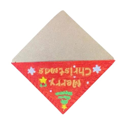 Weihnachts-Lesezeichen, chinesische handgefertigte Stickerei, Eck-Lesezeichen, personalisierter Filzmarker für Studenten, Weihnachts-Lesezeichen für Kinder von HNsdsvcd