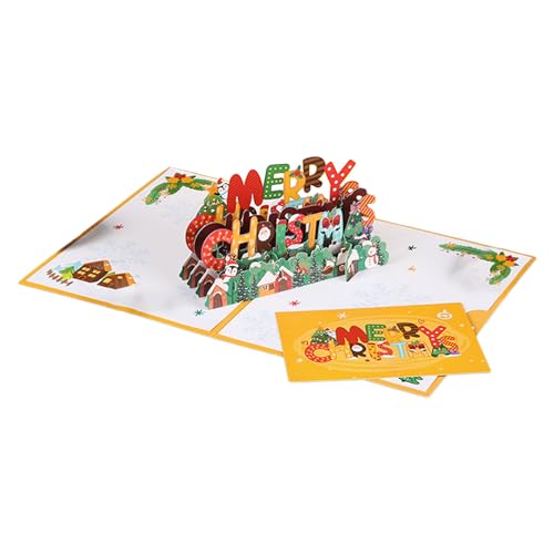 Weihnachtskarte, Weihnachtsbaum, 3D-Grußkarten für den Winterurlaub, Geschenk, 3D-Grußkarte von HNsdsvcd