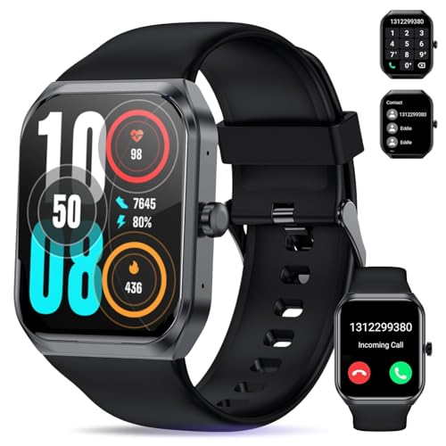 HOAIYO Smartwatch für Damen Herren, 2,01" Touchscreen Herzfrequenz Blutsauerstoff und Schlafüberwachung, 115 Sportmodi wasserdicht über 250 Zifferblätter, kompatibel mit Android und iOS HOAIYO Smartwatch für Damen Herren, 2,01" Touchscreen Herzfrequenz Blutsauerstoff und Schlafüberwachung, 115 Sportmodi wasserdicht über 250 Zifferblätter, kompatibel mit Android und iOS von HOAIYO