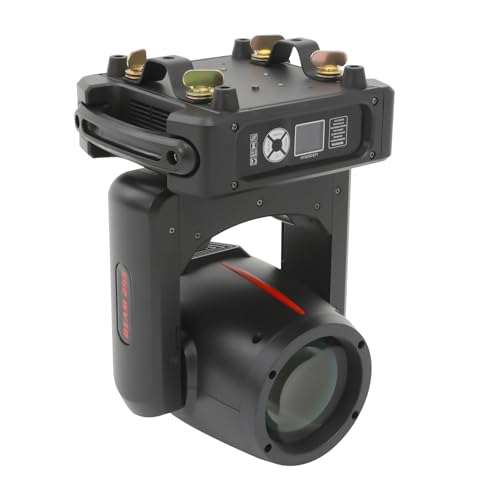 HOARLICN Moving Head, 295W Partylicht 8000K Disco Licht Bühnenbeleuchtung mit 5 Lichteffekte 4 Steuerungsmodi 13 Lichtfarben Einstellbarer Helligkeit Von 0-100% Autorotation für Dj-Setups HOARLICN Moving Head, 295W Partylicht 8000K Disco Licht Bühnenbeleuchtung mit 5 Lichteffekte 4 Steuerungsmodi 13 Lichtfarben Einstellbarer Helligkeit Von 0-100% Autorotation für Dj-Setups von HOARLICN