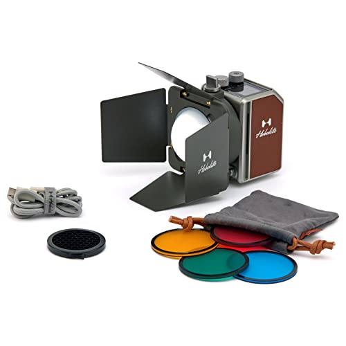Hobolite Mini Tragbares LED-Dauerlicht für Fotografie, 20W, zweifarbig, Standard Set von HOBOLITE