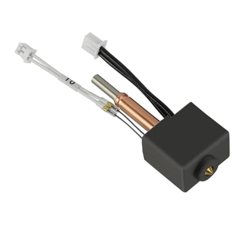 Druckkopf Hotend Kit Montiert 24V 50W Heizung Thermistor Heizblock Bimetall Heatbreak Hot End Kompatibel mit Anycubic Kobra 3 und Kobra3 Combo 3D Drucker Ersatzteile Zubehör von HOCENWAY
