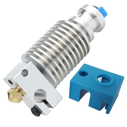 V6 J-Kopf Alle Metall Hotend -Titan Kupfer Bimetall Heatbreak Messing Düse 0.4mm Kompatibel mit Voron 2.4 oder Trident Prusa i3 MK3 MK3S MK2S 3D Drucker Zubehör von HOCENWAY