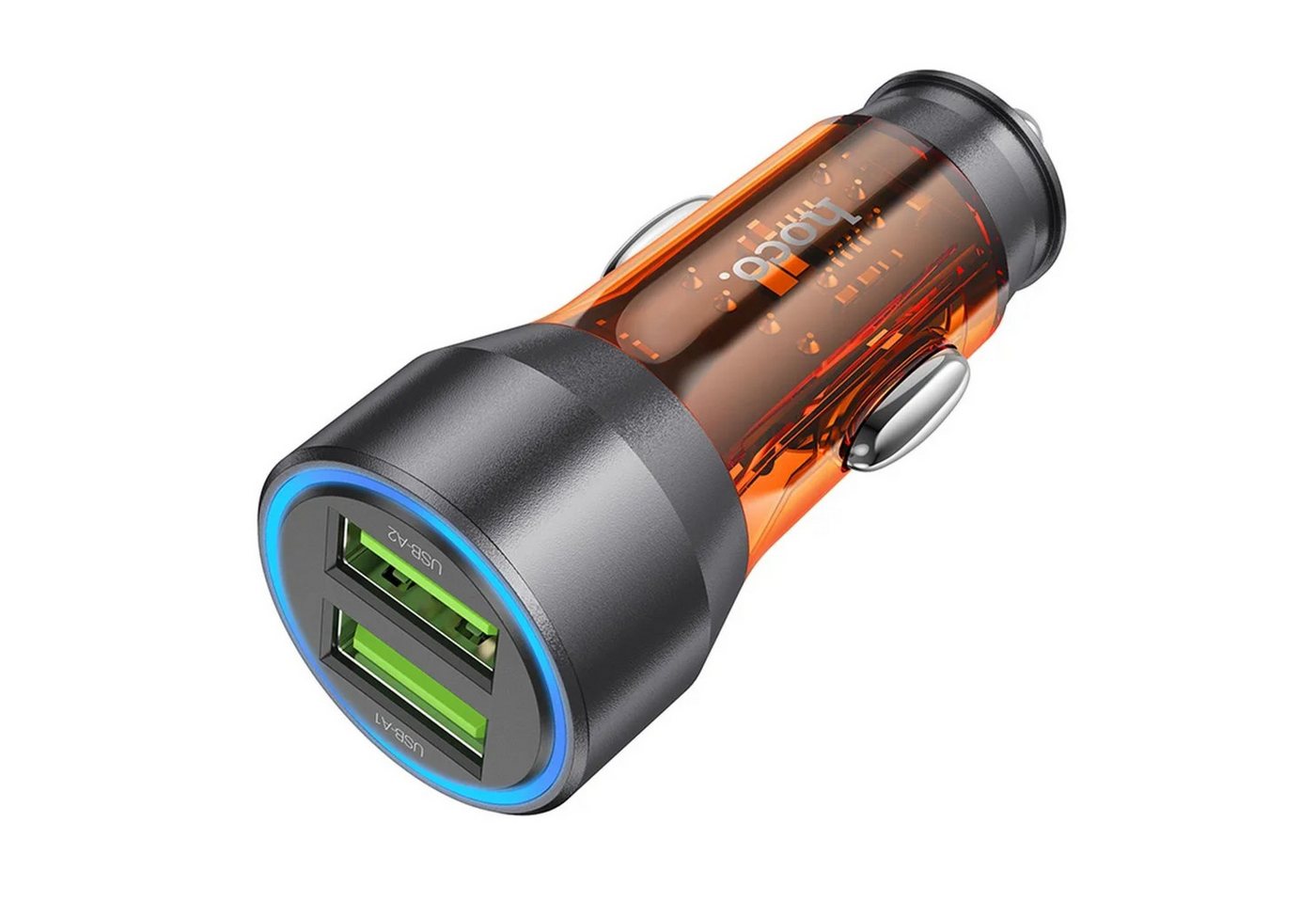 HOCO Autoladegerät 2 x USB QC 18W NZ12 USB-Ladegerät HOCO Autoladegerät 2 x USB QC 18W NZ12 USB-Ladegerät von HOCO