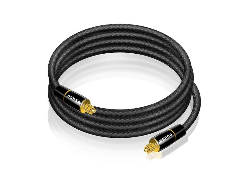 HOCO Digital Audio HiFi Kabel SPDIF LWL Optisches-Kabel, Toslink, (50 cm), F05 Standard Stecker Dolby TrueHD Dolby Digital 7.1 DTS kompatibel von HOCO