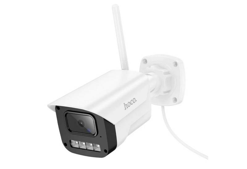 HOCO HOCO Outdoor-Kamera Pistolentyp Full HD D4, IP65-Wasserbeständig Weiß Outdoor-Kamera von HOCO