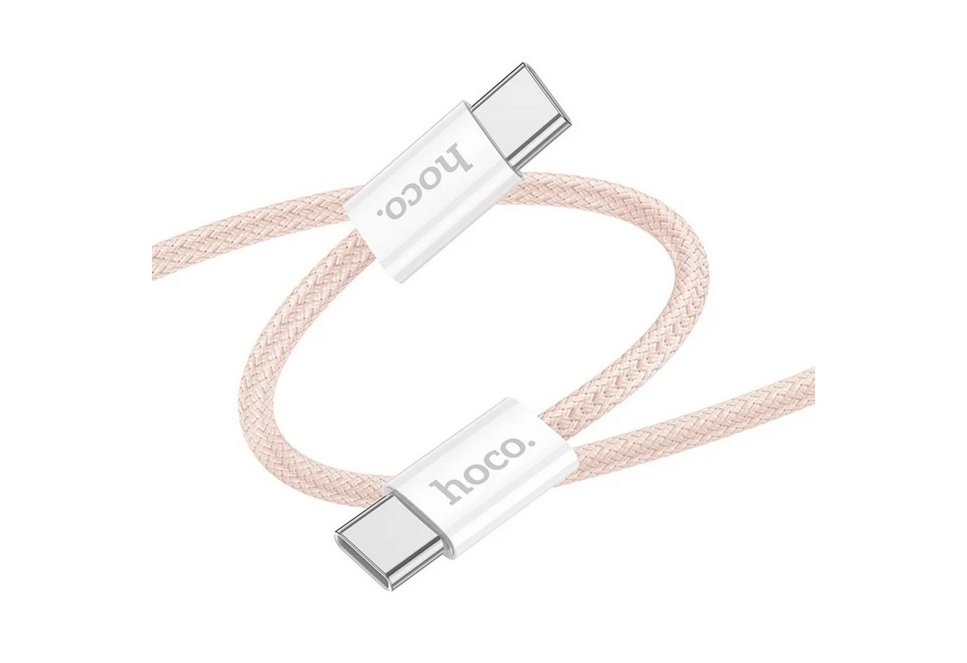 HOCO HOCO Schnellladekabel Datenkabel Typ C auf Typ C 60W X104 2m rosa Smartphone-Kabel HOCO HOCO Schnellladekabel Datenkabel Typ C auf Typ C 60W X104 2m rosa Smartphone-Kabel von HOCO