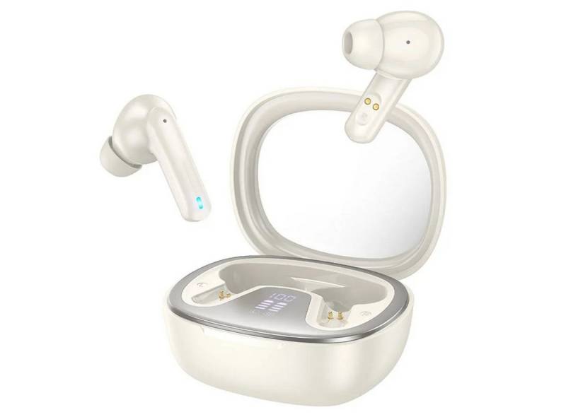 HOCO Kabellose Bluetooth Kopfhörer TWS Shadow EQ6 weiß Bluetooth-Kopfhörer von HOCO