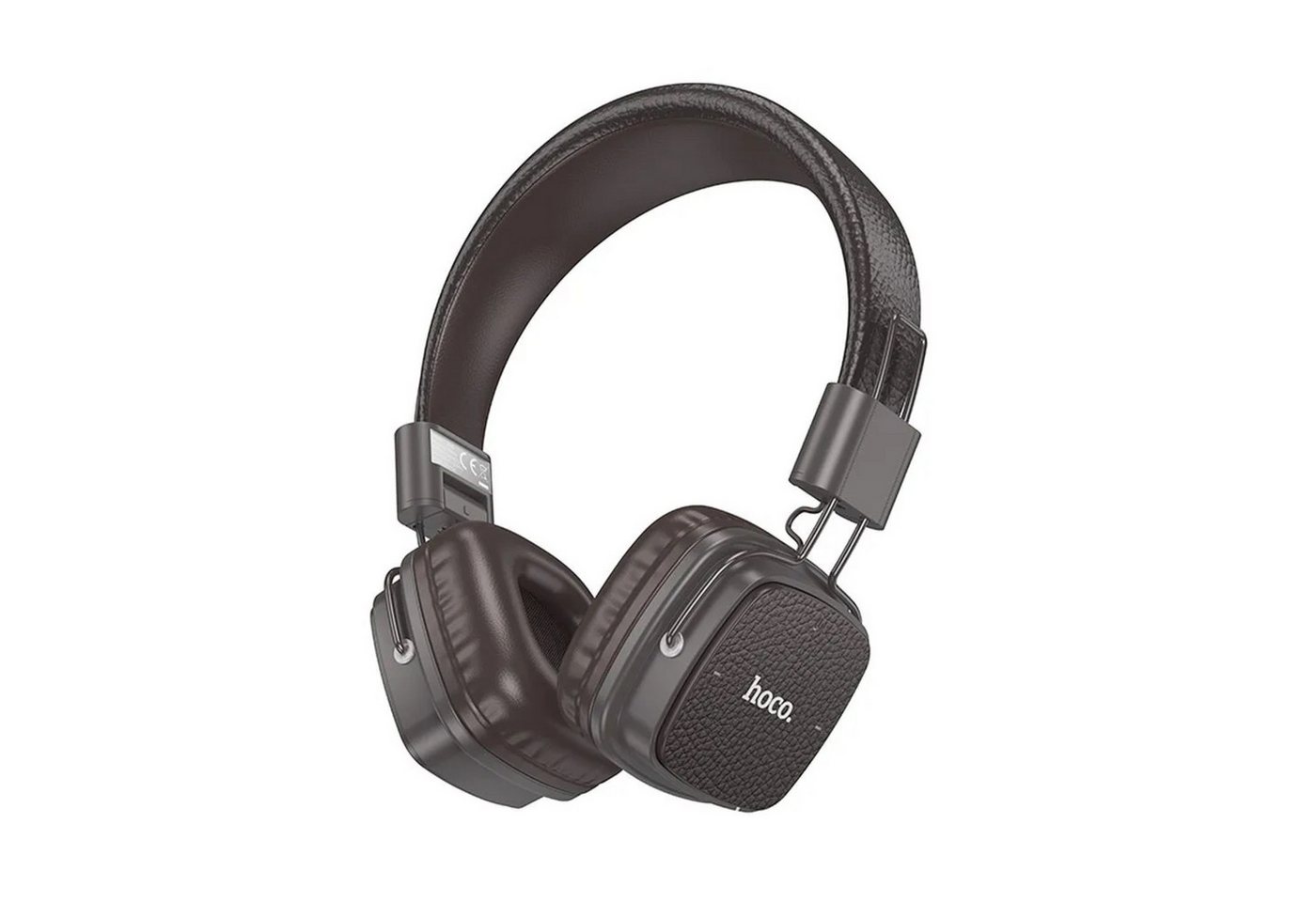 HOCO Kabellose Kopfhörer in Braun On-Ear Kopfhörer 250 mAh, Bluetooth V5.4 On-Ear-Kopfhörer HOCO Kabellose Kopfhörer in Braun On-Ear Kopfhörer 250 mAh, Bluetooth V5.4 On-Ear-Kopfhörer von HOCO