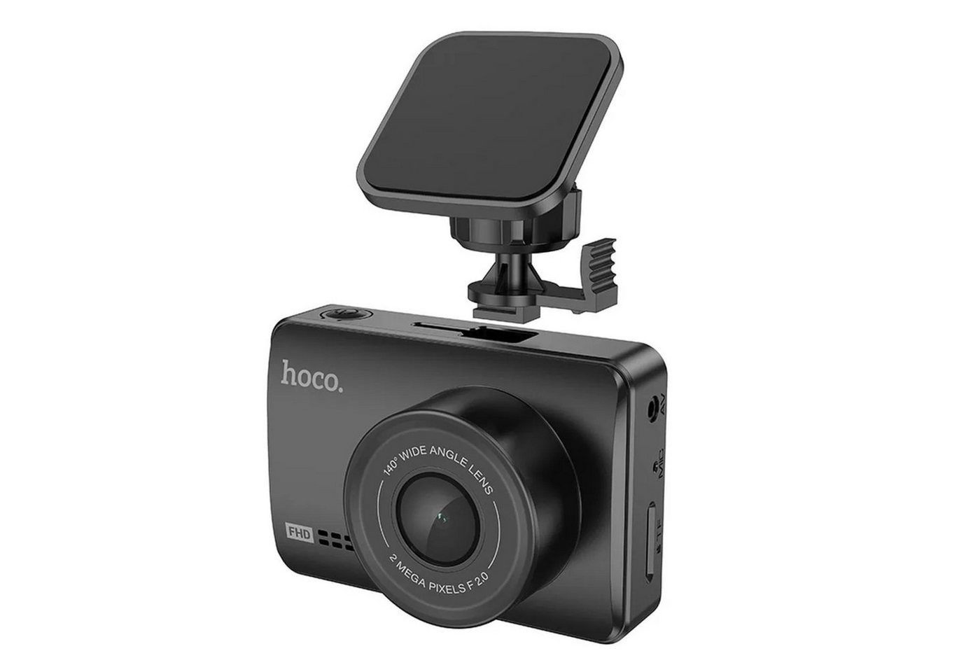 HOCO LCD Driving DV2 Autokamera, schwarz 2,45 Zoll 200 mAh 1080P Dashcam von HOCO