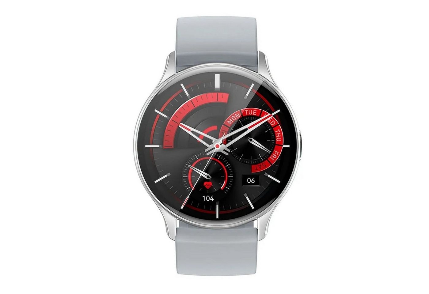 HOCO Smartwatch Amoled Smarte Sportuhr 1,43 Zoll, Touchscreen, Wasserdicht Smartwatch HOCO Smartwatch Amoled Smarte Sportuhr 1,43 Zoll, Touchscreen, Wasserdicht Smartwatch von HOCO