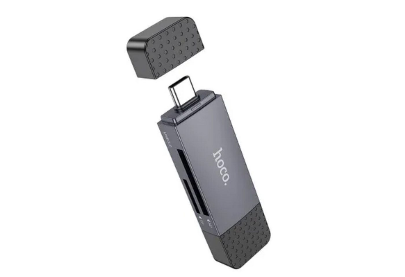 HOCO Speicherkartenleser Speicherkartenleser 2in1 USB A + Typ C 3.0 HB45 grau HOCO Speicherkartenleser Speicherkartenleser 2in1 USB A + Typ C 3.0 HB45 grau von HOCO