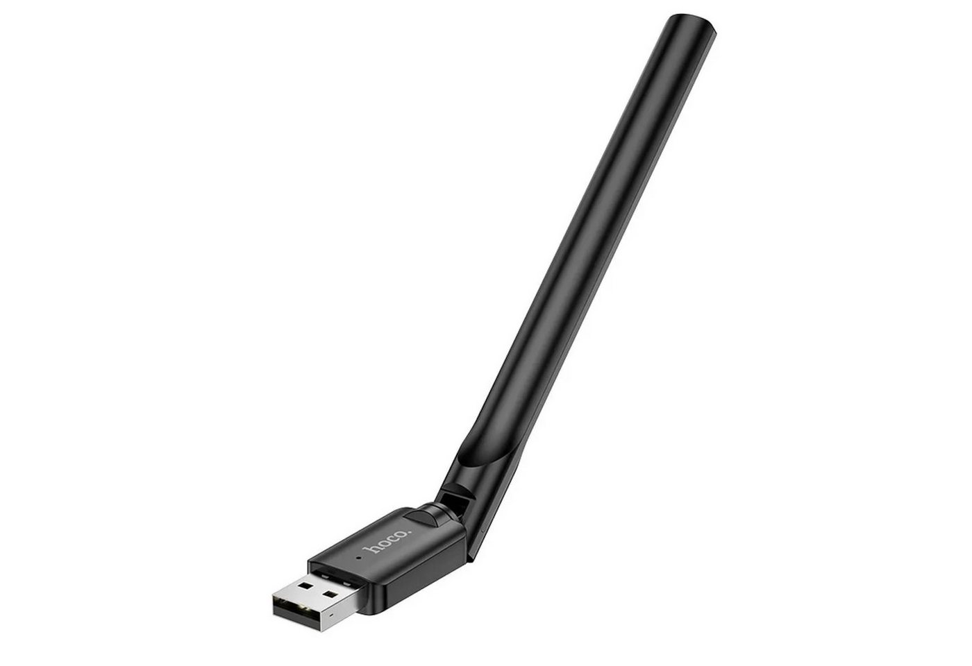 HOCO WLAN-Netzwerkkarte mit externer Antenne USB Wifi4 in Schwarz Netzwerk-Adapter HOCO WLAN-Netzwerkkarte mit externer Antenne USB Wifi4 in Schwarz Netzwerk-Adapter von HOCO