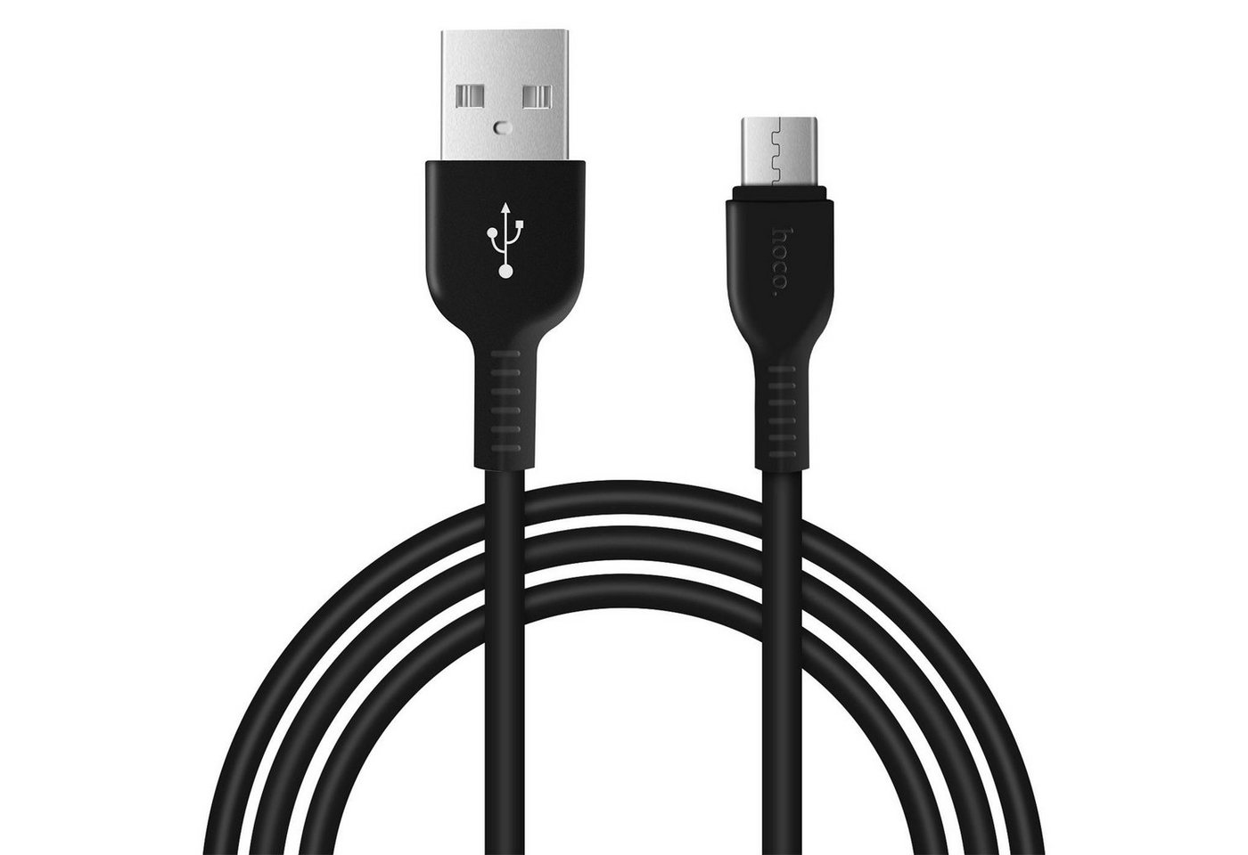 HOCO X20 USB Daten & Ladekabel bis zu 2.4A Ladestrom Smartphone-Kabel, micro USB, USB Typ A (100 cm), Hochwertiges Aufladekabel für Samsung, Huawei, Xiaomi uvm. von HOCO