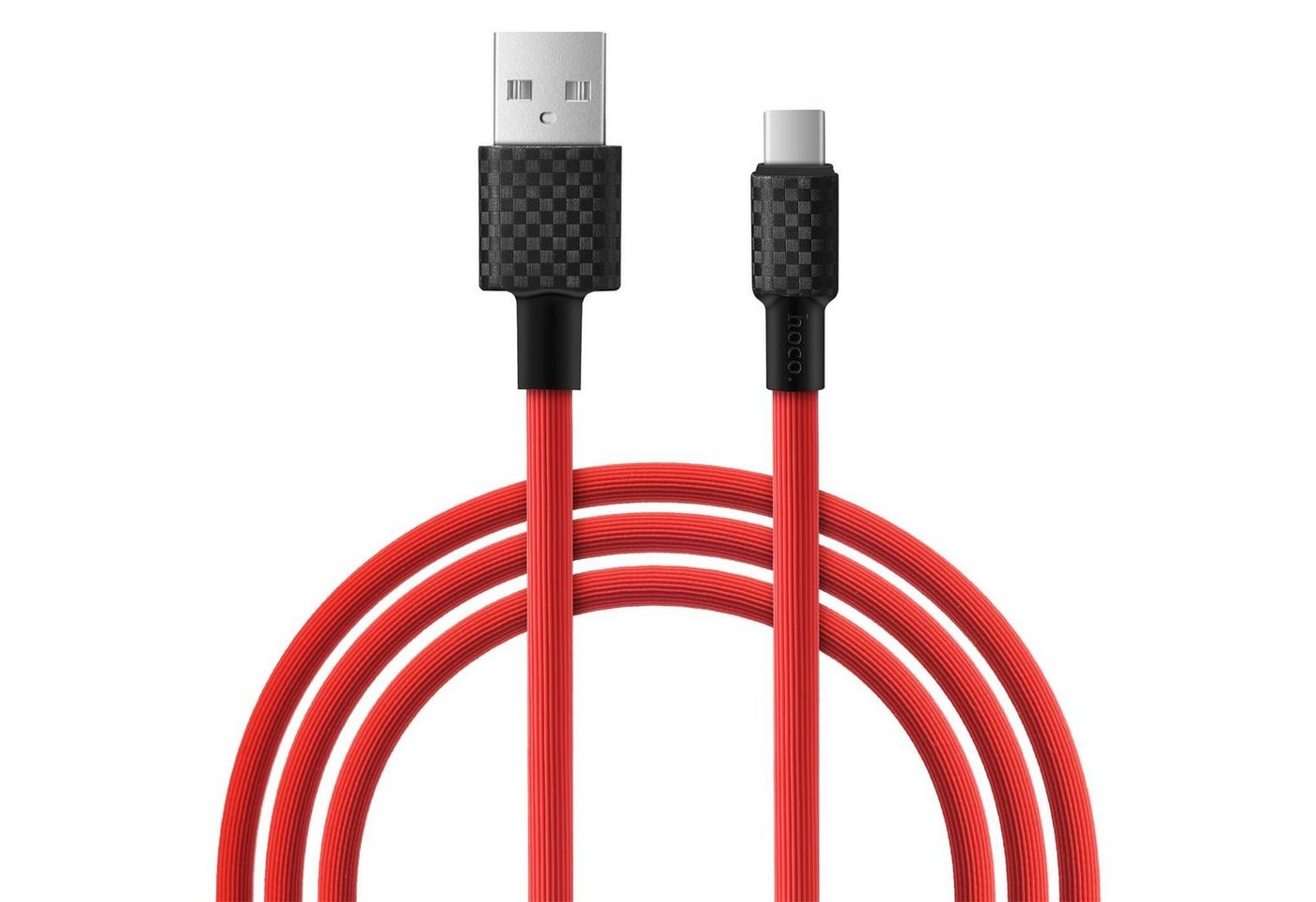 HOCO X29 USB Daten & Ladekabel bis zu 2A Ladestrom Smartphone-Kabel, USB-C, USB Typ A (100 cm), Hochwertiges Aufladekabel für Samsung, Huawei, Xiaomi uvm. von HOCO