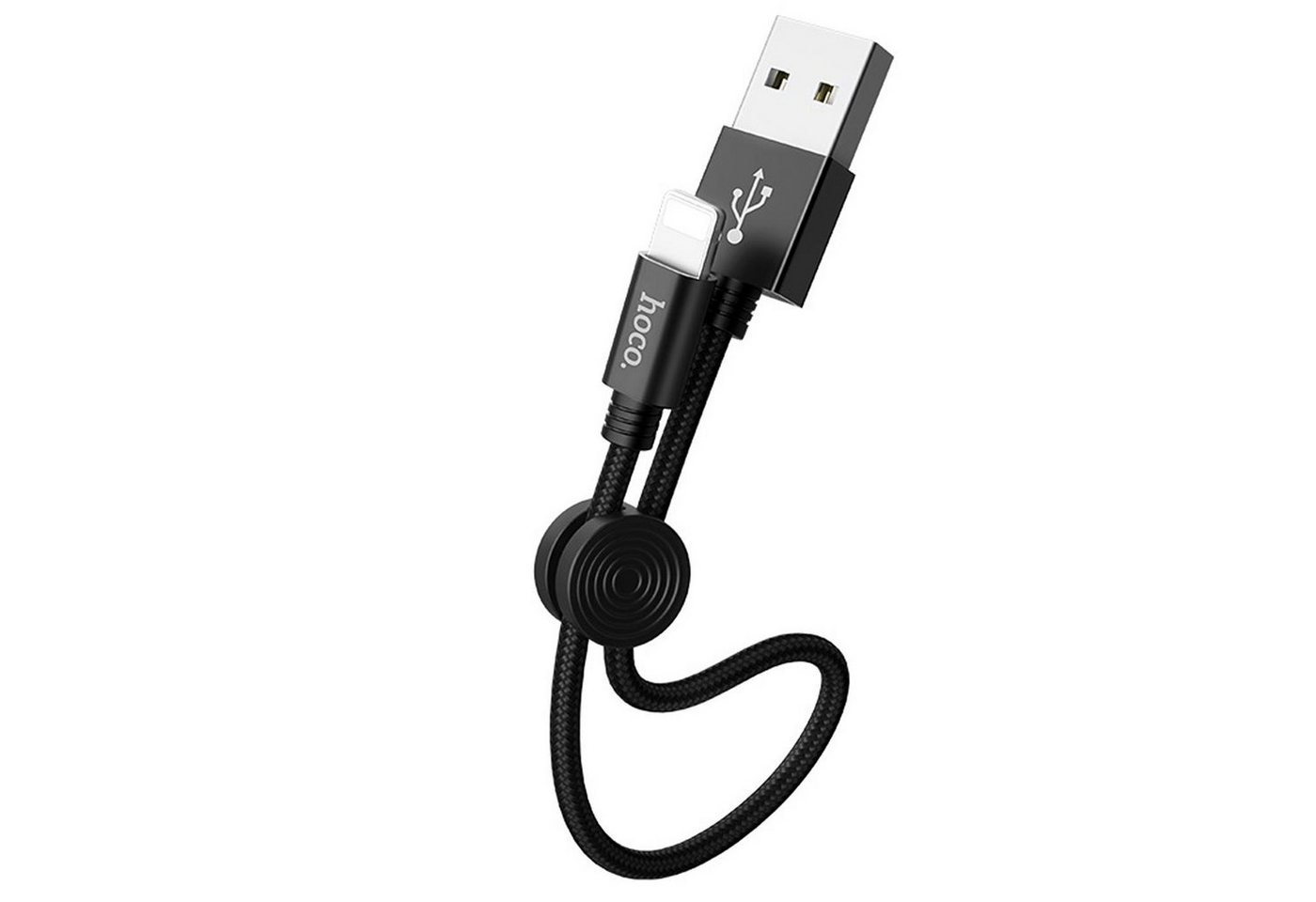 HOCO X35 USB Daten & Ladekabel bis zu 2.4A Ladestrom Smartphone-Kabel, Lightning, USB Typ A (25 cm), Premium Aufladekabel für iPhone, iPad oder den iPod von HOCO