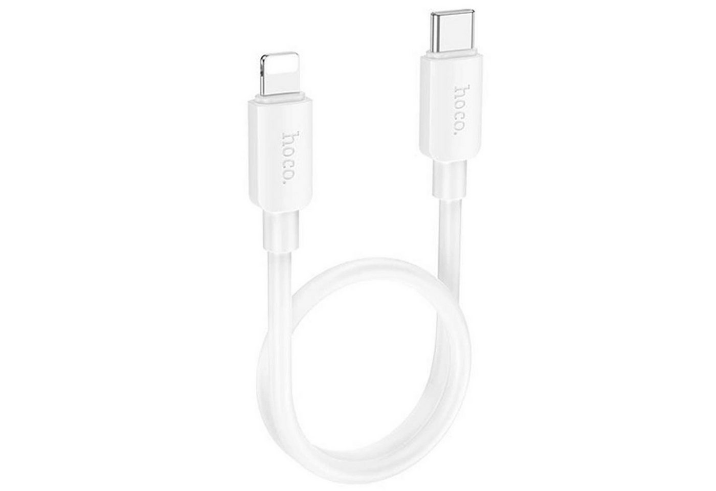 HOCO X96 USB Daten & Ladekabel bis zu 2.4A Ladestrom Smartphone-Kabel, Lightning, USB Typ C (25 cm), Premium Aufladekabel für iPhone, iPad oder den iPod von HOCO