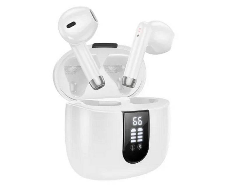HOCO Zarte kabellose / Bluetooth-Stereokopfhörer weiß wireless In-Ear-Kopfhörer von HOCO