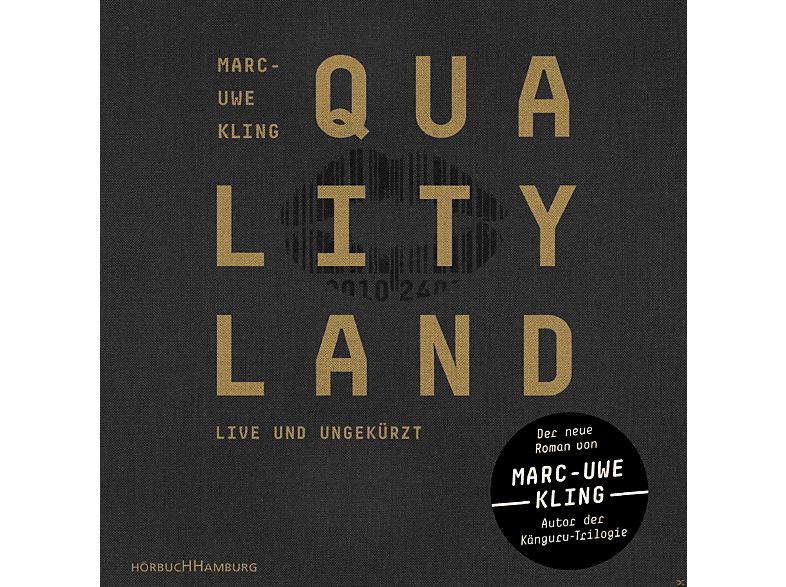 QualityLand (schwarze Edition) - (CD) von HÖRBUCH HAMBURG