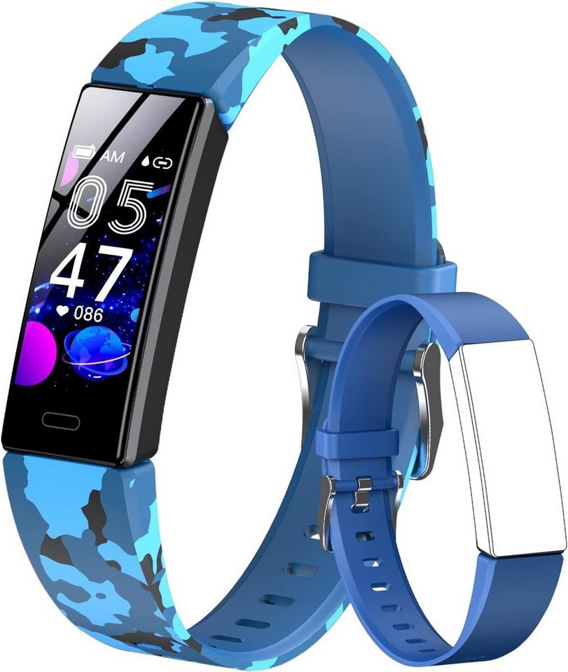 HOFIT Smartwatch (Android iOS), Kinder schrittzählern herzfrequenz schlafmonitor jungen und mädchen von HOFIT