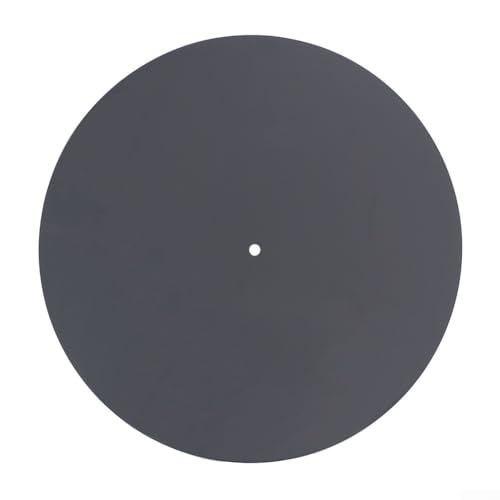 Acryl Rutschmatte Antistatische LP-Matte Vinyl Schallplatten Frischer Modelllook (Black) von HOHOVYVY