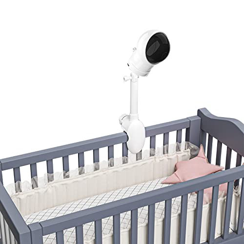 HOLACA Babyphone mit Kamera Halterung für eufy Security SpaceView Babyphone mit 5 Zoll LCD-Display, Spaceview Pro und Spaceview S Babyphone, Clip Krippenhalter von HOLACA