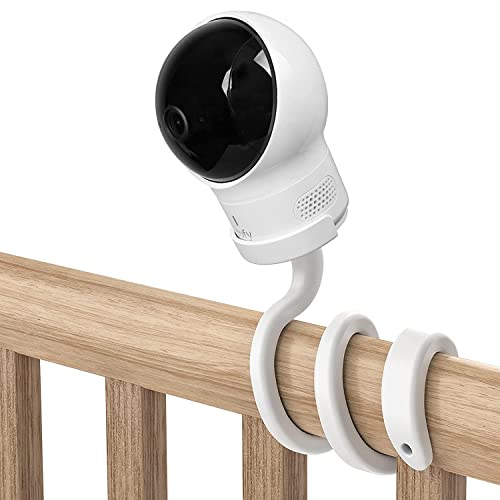 HOLACA Babyphone mit Kamera Halterung für eufy Security SpaceView Babyphone mit 5 Zoll LCD-Display, Spaceview Pro und Spaceview S Babyphone, Flexible Krippenhalterung von HOLACA