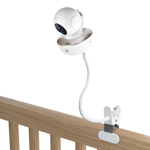 HOLACA Universal Babyphone Clip Halterung für Arlo/Motorola Baby Monitor/Nannio Monitor/HelloBaby Vielseitig für alle Anderen Kameras mit 1/4 Schraubenhalter ohne Werkzeug oder Wandschäden, (weiß) HOLACA Universal Babyphone Clip Halterung für Arlo/Motorola Baby Monitor/Nannio Monitor/HelloBaby Vielseitig für alle Anderen Kameras mit 1/4 Schraubenhalter ohne Werkzeug oder Wandschäden, (weiß) von HOLACA