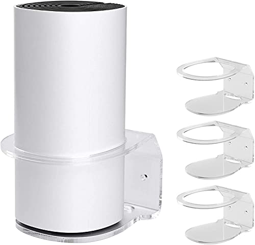 HOLACA Wandhalterung für TP-Link Deco M4/E4/S4/S7/P9 Whole Home Mesh WiFi System, Kabel-Management Halter für Deco M4/E4/P9 ohne Kabelsalat, stabile Deco M4 P9 Wandhalterung (3er-Pack) von HOLACA