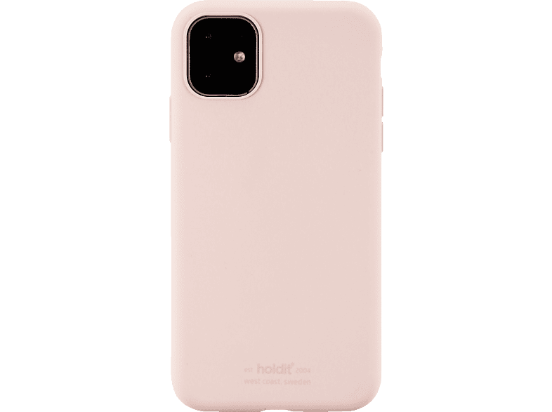 HOLDIT 14307 SILICONE CASE, Backcover, Apple, iPhone 11, Rosa von HOLDIT