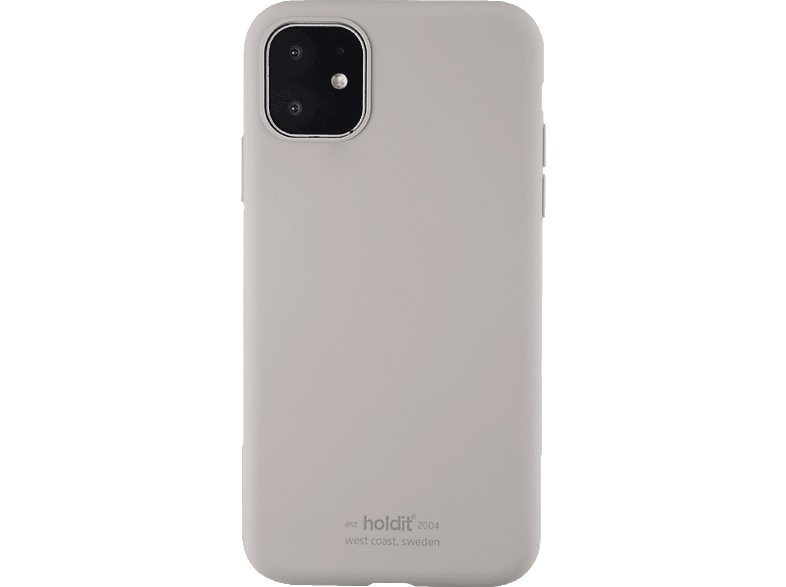 HOLDIT 14309 SILICONE CASE, Backcover, Apple, iPhone 11, Grau von HOLDIT