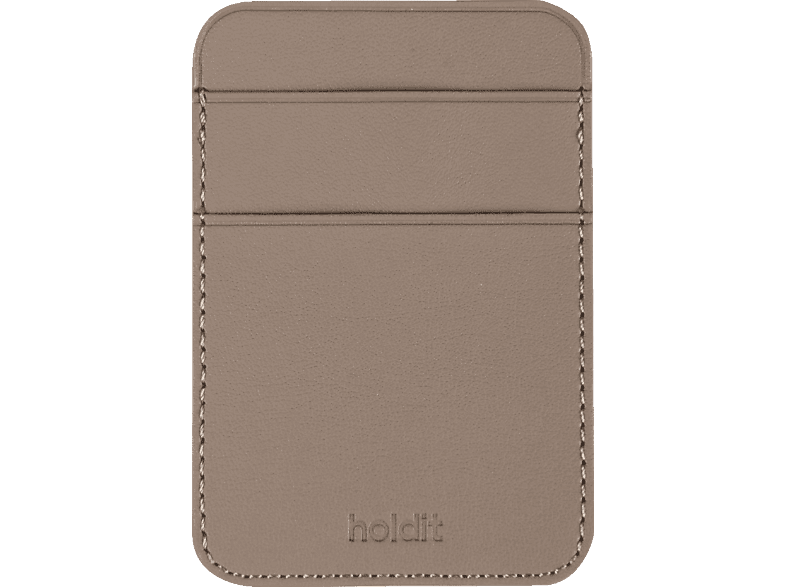 HOLDIT Card Holder, Backcover, Universal, Mocha Brown von HOLDIT