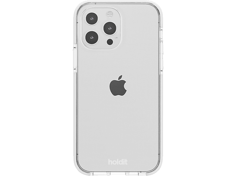 HOLDIT Seethru, Backcover, Apple, iPhone 13 Pro, White von HOLDIT