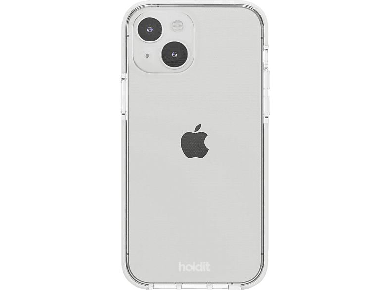 HOLDIT Seethru Case, Backcover, Apple, iPhone 14, White von HOLDIT