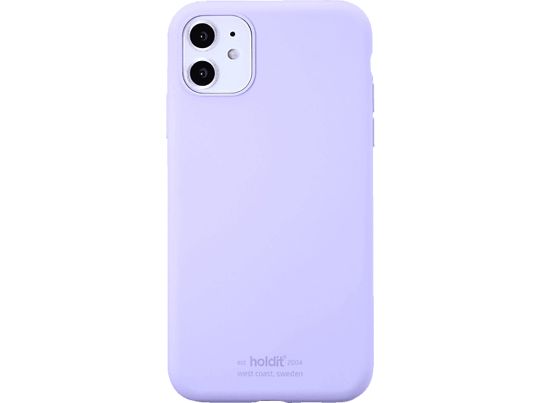 HOLDIT Silicone, Bookcover, Apple, iPhone 11 XR, Lavender von HOLDIT