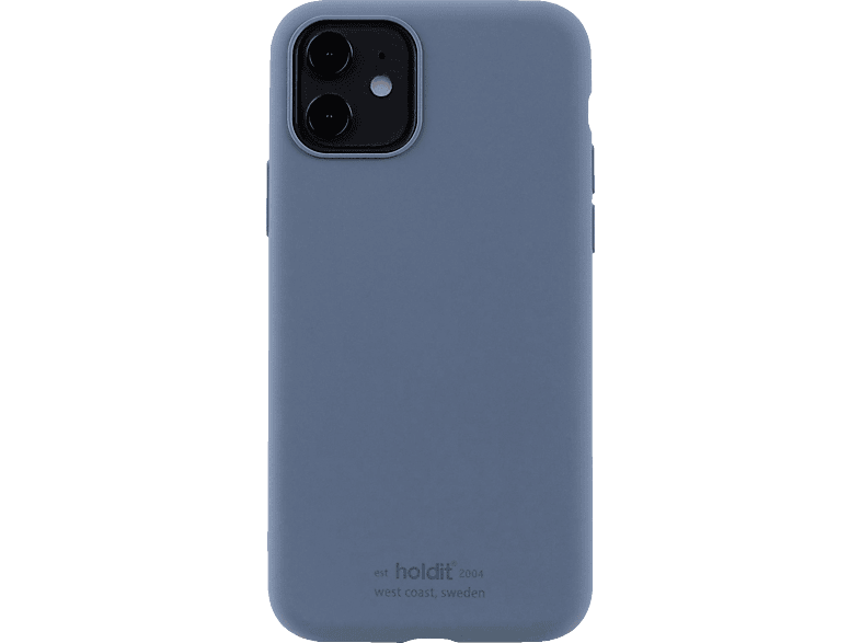 HOLDIT Silicone, Bookcover, Apple, iPhone 11 XR, Pacific Blue von HOLDIT