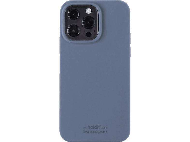 HOLDIT Silicone Case, Backcover, Apple, iPhone 13 Pro, Pacific Blue von HOLDIT