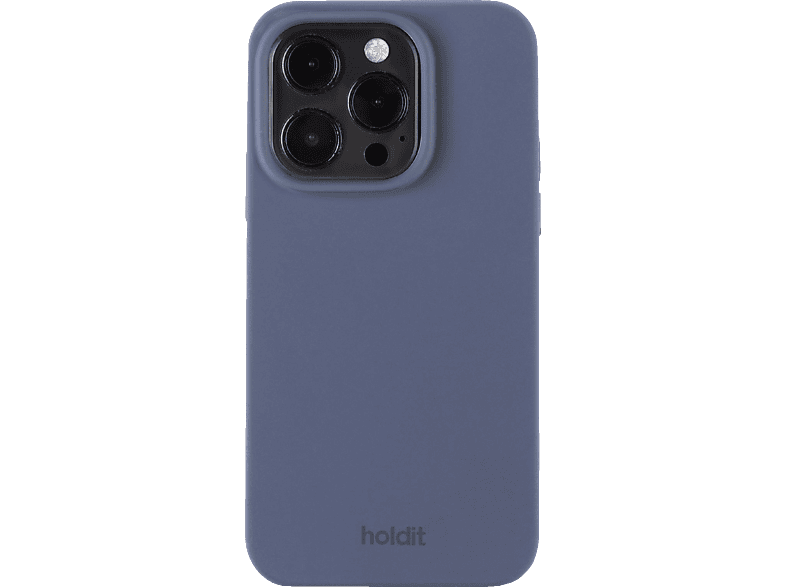 HOLDIT Silicone Case, Backcover, Apple, iPhone 14 Pro, Pacific Blue von HOLDIT