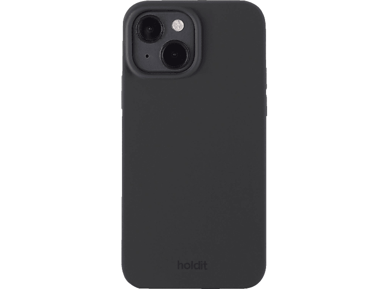 HOLDIT Silicone Case, Backcover, Apple, iPhone 15, Black von HOLDIT