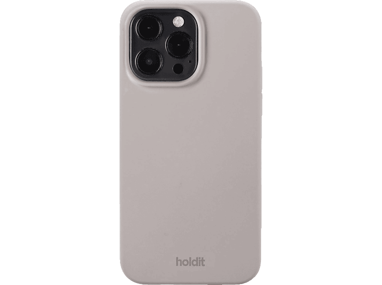 HOLDIT Silicone Case, Backcover, Apple, iPhone 15 Pro Max, Taupe von HOLDIT
