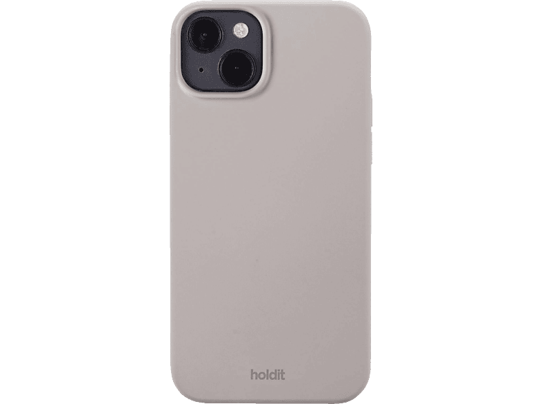 HOLDIT Silikon Case, Backcover, Apple, iPhone 14 Plus, Taupe von HOLDIT