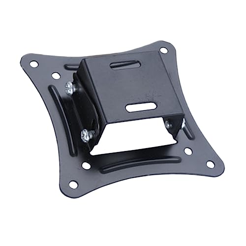 HOLIDYOYO 1 Stück Monitoraufhänger Tv-aufbewahrungsständer Wandmontiertes Tv-Regal Tv-Rack Zur Wandmontage Verschleißfester Tv-Rack Tv Festes Gestell LCD-Fernseher Stehen Black Eisen von HOLIDYOYO