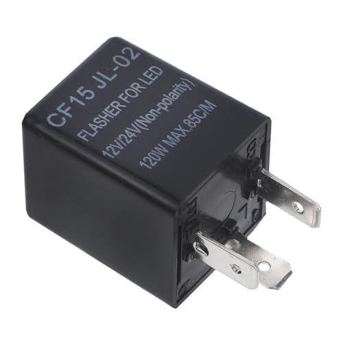 HOLIDYOYO 12V Blinkrelais Elektronisches Relais für Kfz und Motorräder Einfach zu Installieren Verbessert die Sichtbarkeit für Motorradfahrer Langlebige HOLIDYOYO 12V Blinkrelais Elektronisches Relais für Kfz und Motorräder Einfach zu Installieren Verbessert die Sichtbarkeit für Motorradfahrer Langlebige von HOLIDYOYO