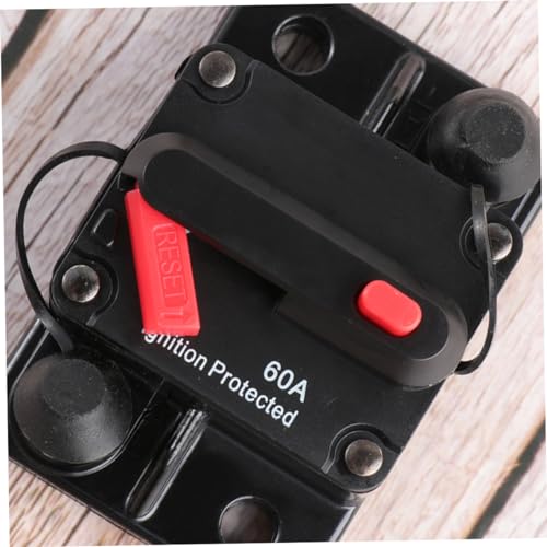 HOLIDYOYO 12V Leistungsschalter mit Manueller Rückstellung Sicherungsschutzschalter für Auto Lkw für Audioprotektion von HOLIDYOYO