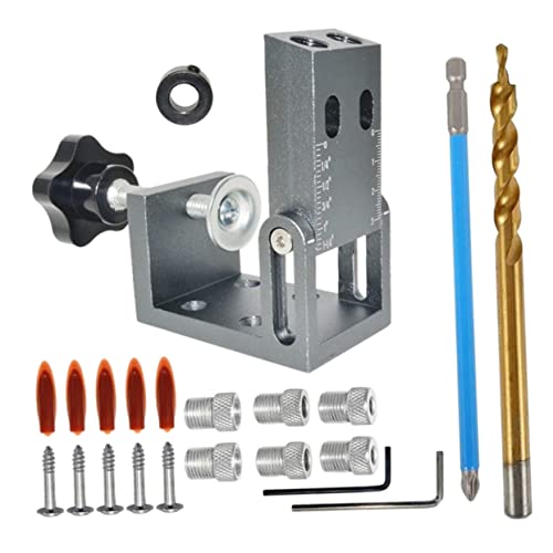 HOLIDYOYO 1Satz Bohrloch Positionierer Präzises Holzbohr Lokalisierungstool mit Praktischer Klammer für Effiziente Holzbearbeitung Teiliges HOLIDYOYO 1Satz Bohrloch Positionierer Präzises Holzbohr Lokalisierungstool mit Praktischer Klammer für Effiziente Holzbearbeitung Teiliges von HOLIDYOYO