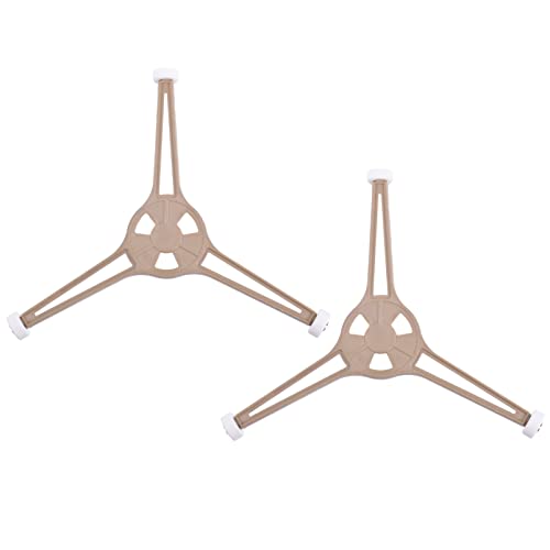 HOLIDYOYO 2 Stücke Dreifacharm Mikrowelle Drehteller Ring Mikrowellenglasplatte Tablett Traghalterung HOLIDYOYO 2 Stücke Dreifacharm Mikrowelle Drehteller Ring Mikrowellenglasplatte Tablett Traghalterung von HOLIDYOYO