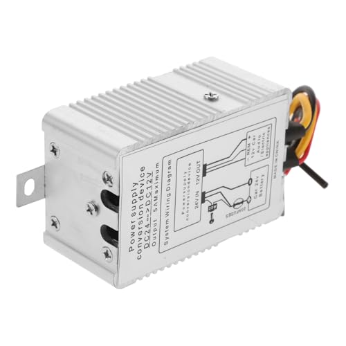 HOLIDYOYO 24V Auto zu Spannungsregler für LKW Boot und Solar Hochleistungs Stromwandler Zuverlässiger Leistungsreduzierer für Fahrzeuge Stabil und Vielseitig Einsetzbar HOLIDYOYO 24V Auto zu Spannungsregler für LKW Boot und Solar Hochleistungs Stromwandler Zuverlässiger Leistungsreduzierer für Fahrzeuge Stabil und Vielseitig Einsetzbar von HOLIDYOYO