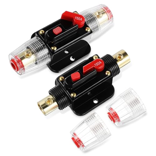 HOLIDYOYO 2Stücke Kabelsicherungssitz Mit Manuellem Reset Überlastschutz Für Kfz Audiosysteme Einfach Zu Installieren Für Lkw Boote HOLIDYOYO 2Stücke Kabelsicherungssitz Mit Manuellem Reset Überlastschutz Für Kfz Audiosysteme Einfach Zu Installieren Für Lkw Boote von HOLIDYOYO
