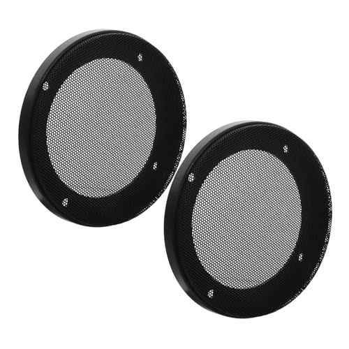 HOLIDYOYO 2Stücke Lautsprechergitter Abdeckungen Für Auto Subwoofer Robuste Lautsprecher Schutzabdeckung Passend Für Verschiedene Modelle Einfache Installation Langlebig Und Schützend von HOLIDYOYO