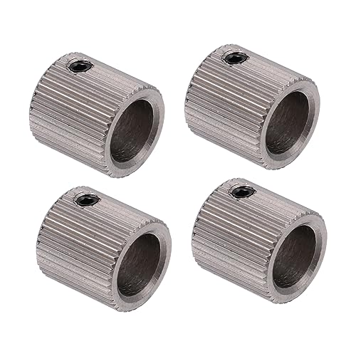 HOLIDYOYO 4Stücke Zähne Extruder Zufuhrrad Für Innenloch Hochwertige Filament Vorschubräder Einfach Zu Installieren Effiziente Zuverlässigkeit von HOLIDYOYO